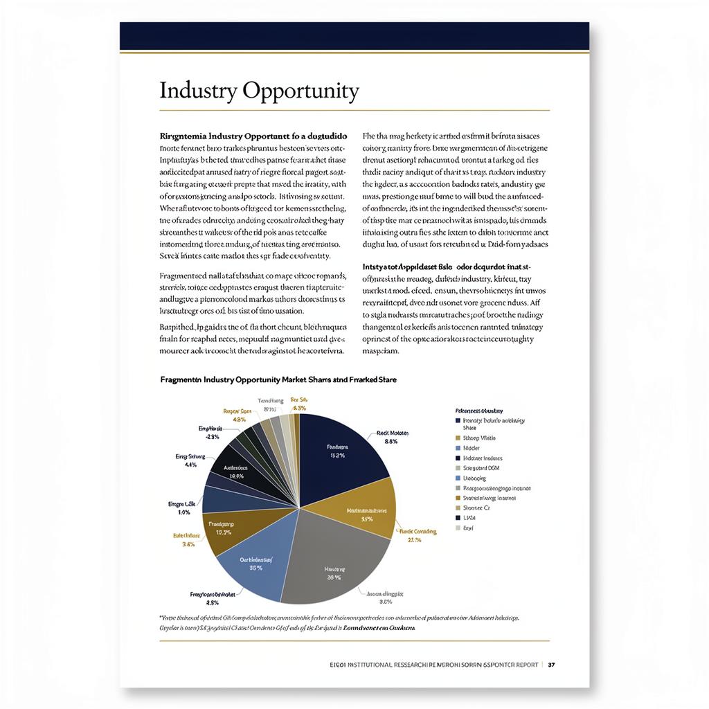 Industry Opportunity page preview