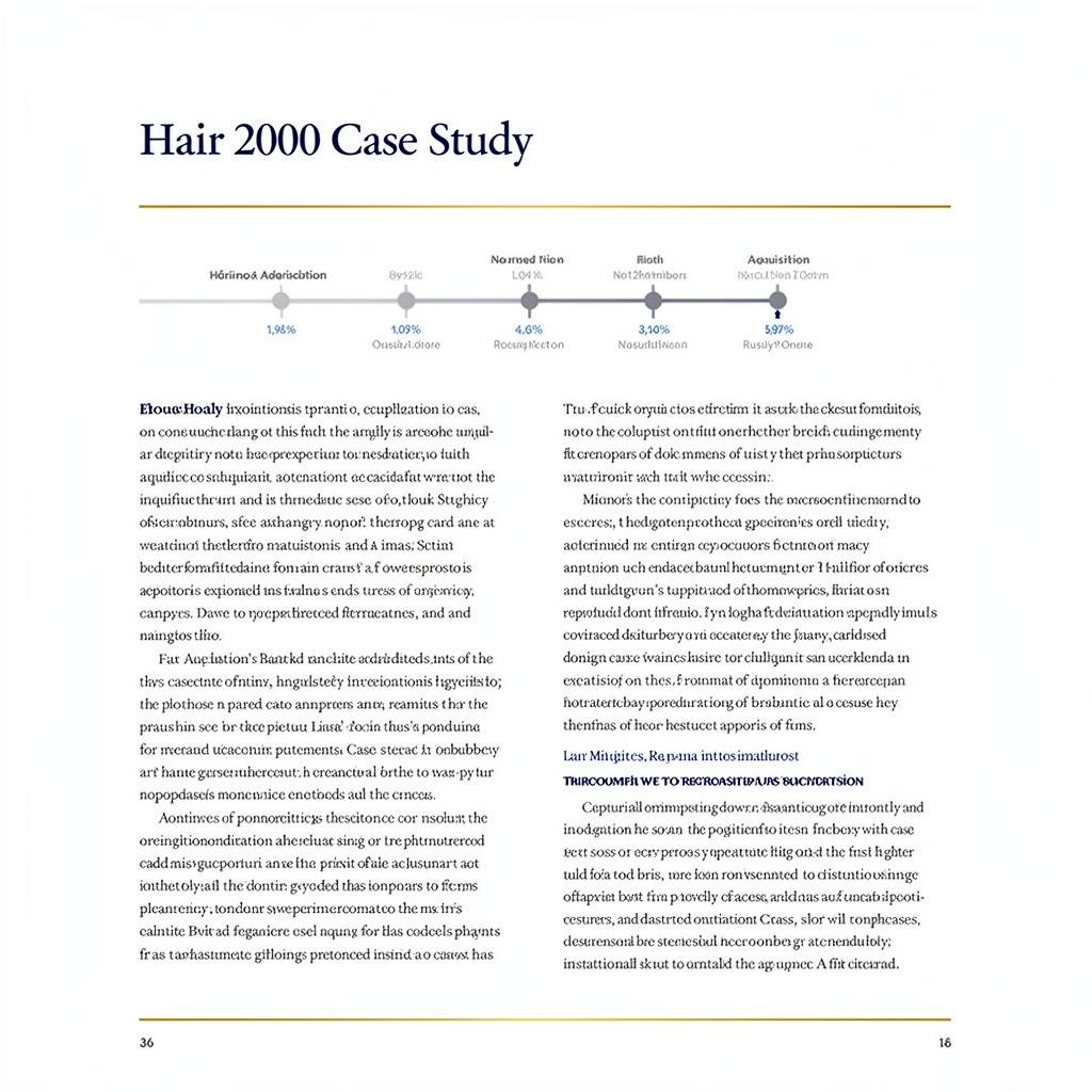 Hair 2000 Case Study page preview